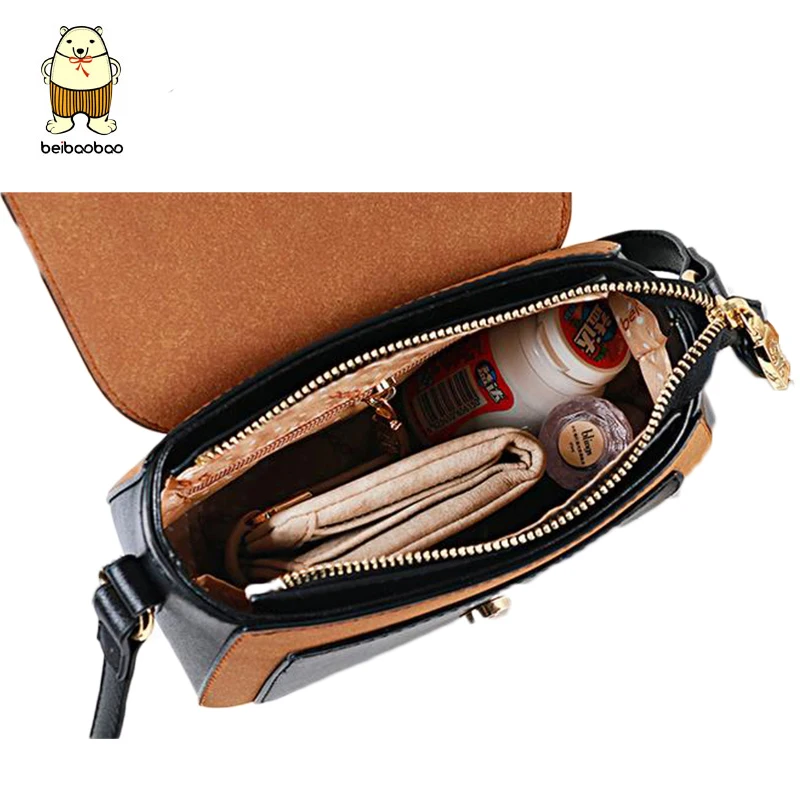 Beibaobao 2018 Crossbody Bags For Teenage Girls High Quality Matte Leather Fashion Women Messenger Tassel Women's Bag B022 | Багаж и