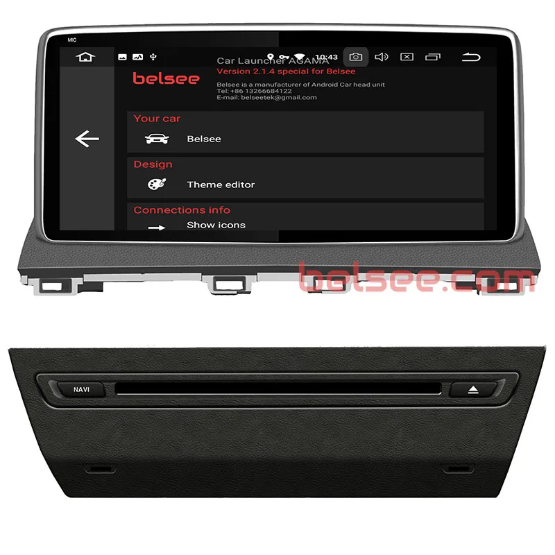 Автомагнитола Belsee для Mazda 3 Axela автомагнитола на Android 8 0 с IPS экраном 10 25 дюйма