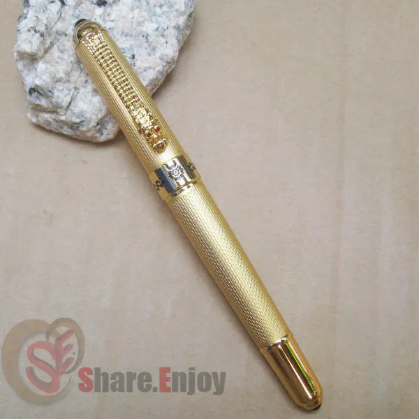 Шариковая ручка JINHAO 1000 с золотым зажимом в виде дракона|roller ball pen|ball penjinhao |