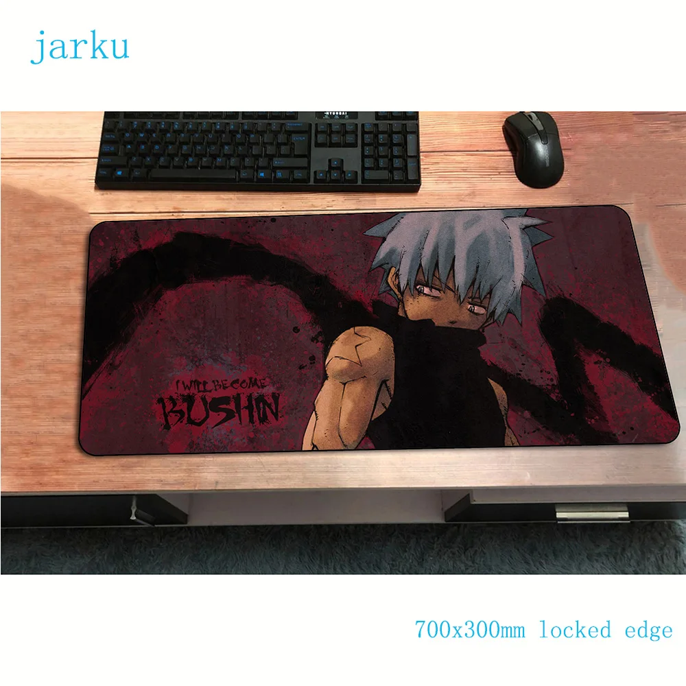 Коврик для мышки с аниме soul eater 700x300 мм игровой коврик мыши геймер подарок