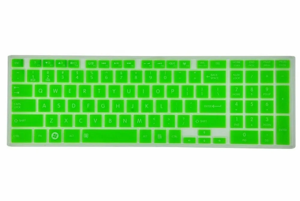 Для ноутбука Toshiba Satellite C850 C855 C855D C870 C875 C875D C50 L50 L850 15 15,6 дюйма силиконовая клавиатура для ноутбука защитная накладка для телефона