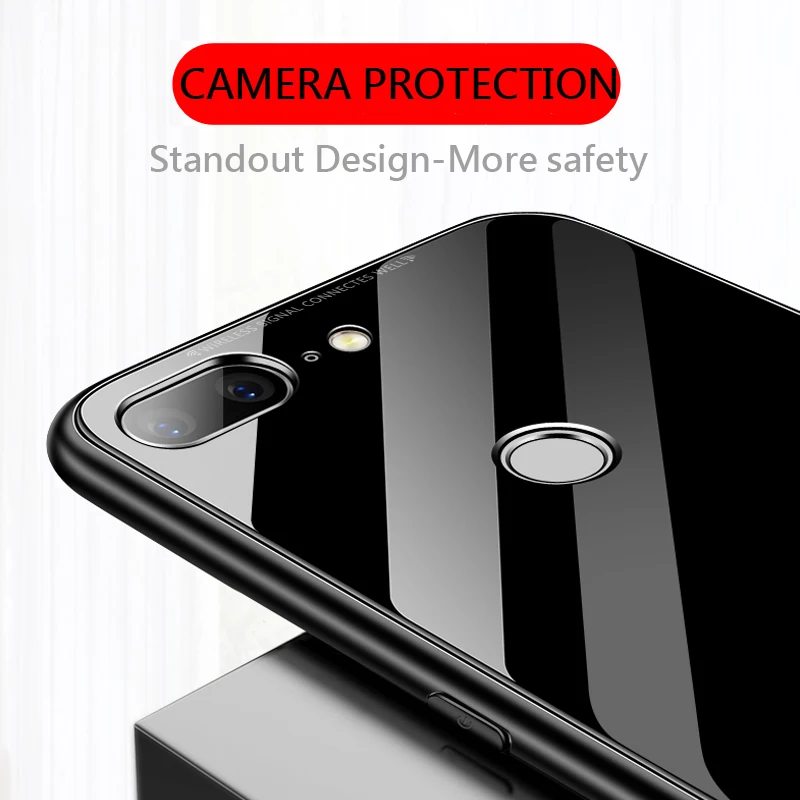 Чехол UPaitou из закаленного стекла для OnePlus 7 Pro 6 6T 5 T мягкий термополиуретановый