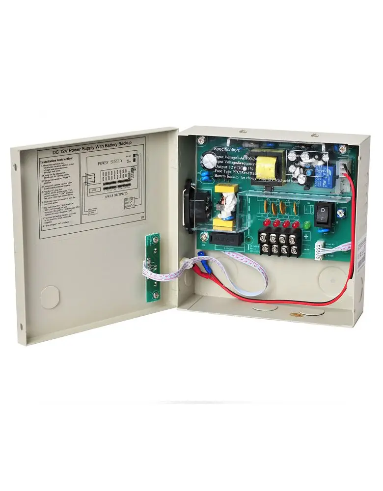UPS Питание DC12V 3A 4 канала резервного копирования для видеонаблюдения Камера