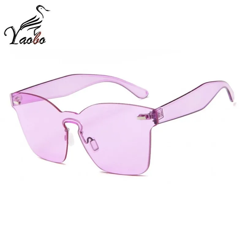 Brand Oversized Square Rimless Sunglasses Women UV400 Flat Sun Glasses Female Vintage gafas de sol mujer 2019 New oculos | Аксессуары