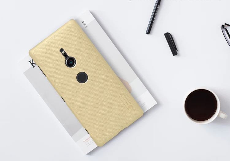 Для sony Xperia XZ2 чехол XZ2 компактный чехол Nillkin матовый щит pc жесткие Матовые чехлы Пластиковая Задняя крышка защитный чехол