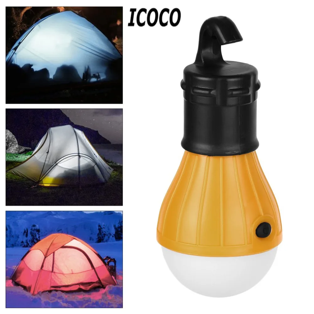 ICOCO 2017 1 шт. Высококачественная переносная наружная подвеска 3 светодиода тент для