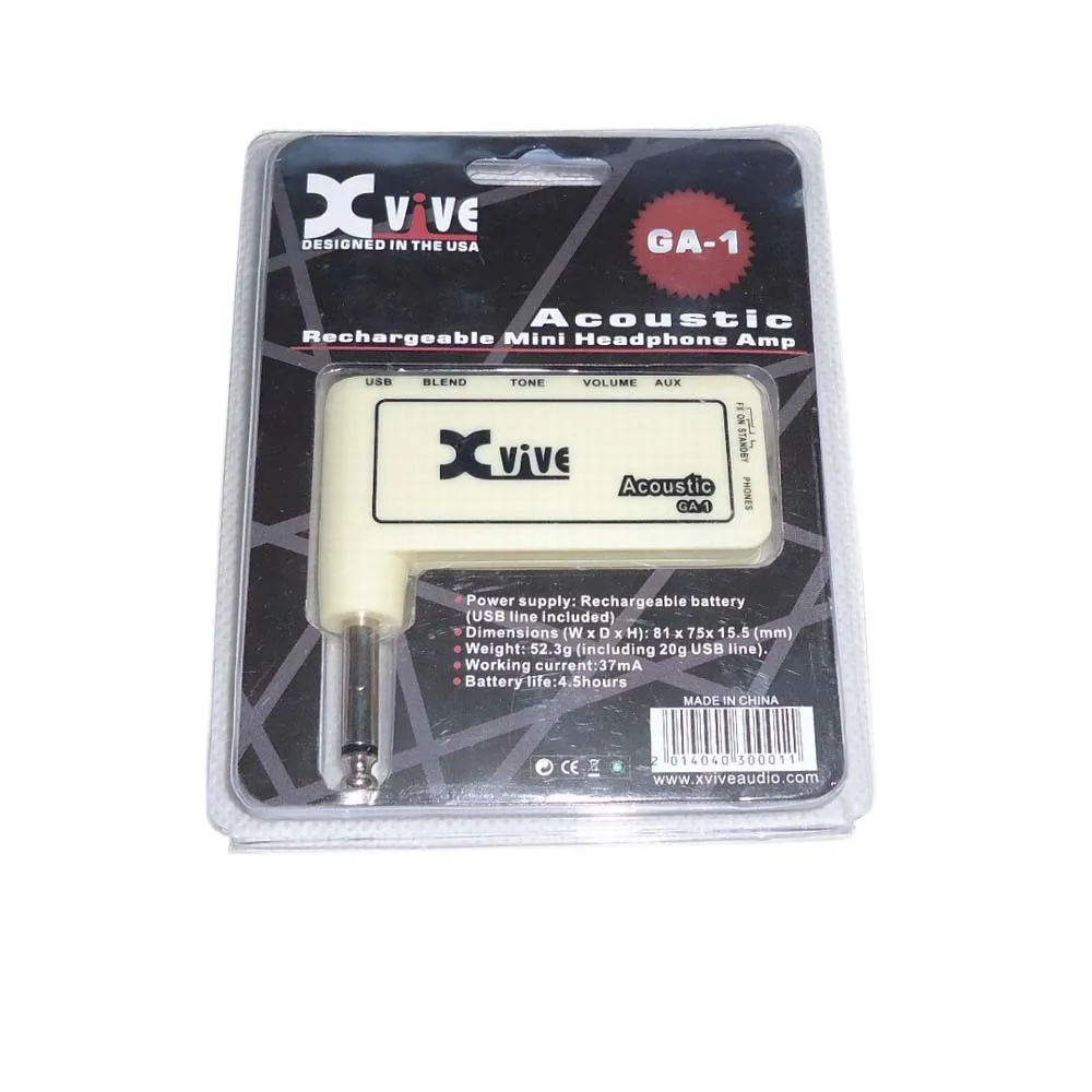 Мини-гитара с одним тоновым эффектом портативный эффект акустическая GA-1/эффект