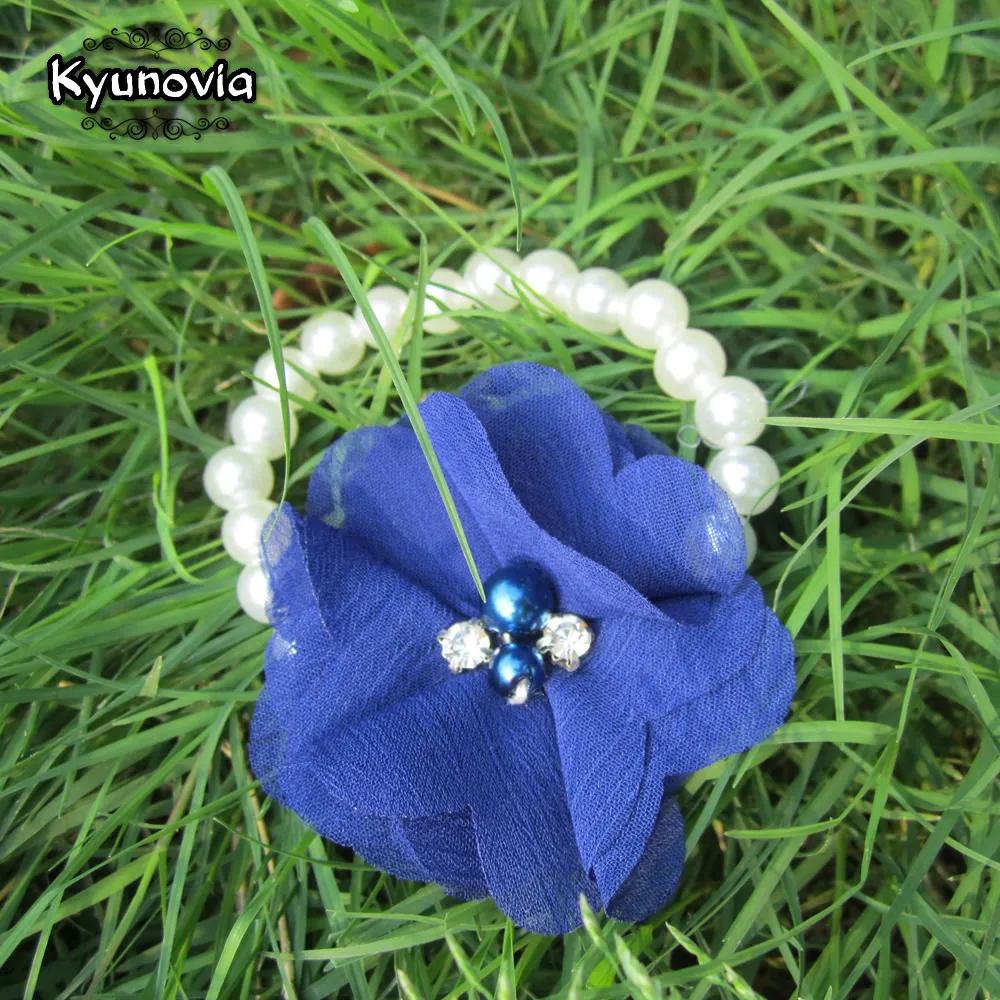 Ручной корсаж для подружки невесты Kyunovia свадебные цветы украшение танцевальной