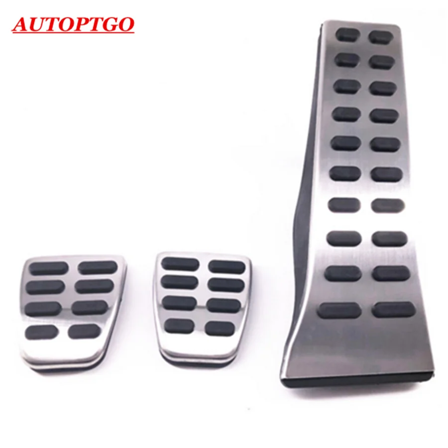 MT 3Pcs 19 без дрели газа педаль тормоза Накладка для hyundai Sonata SantaFe Mistra Tucson IX35 для Kia Sorento Sportage Optima K5 KX5 - Название цвета: MT 3Pcs
