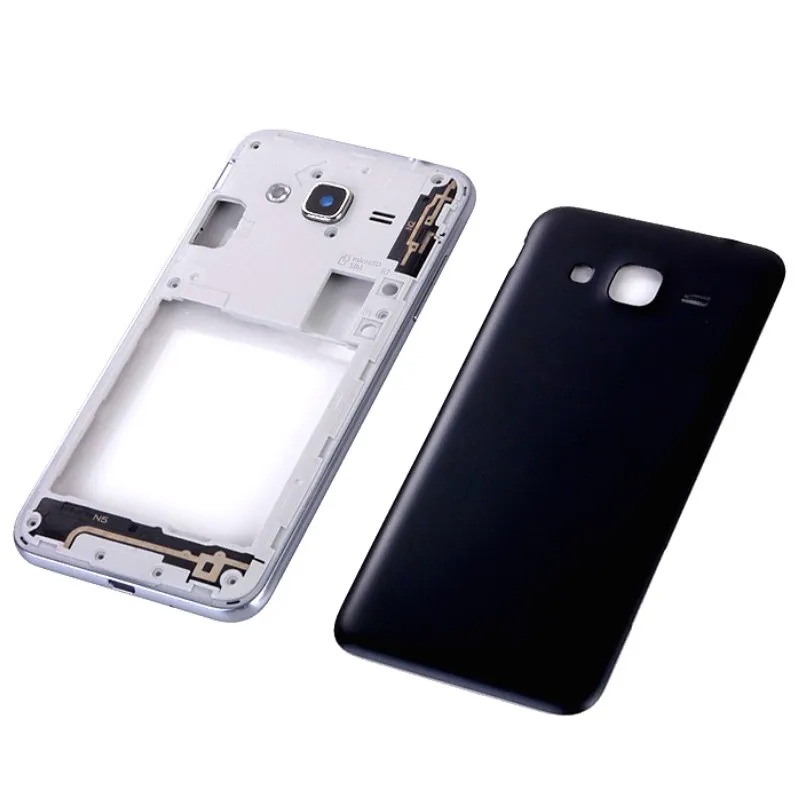 Для Samsung Galaxy J3 2016 J320 J320F J320FD корпус средняя рамка Крышка + батарея задняя крышка