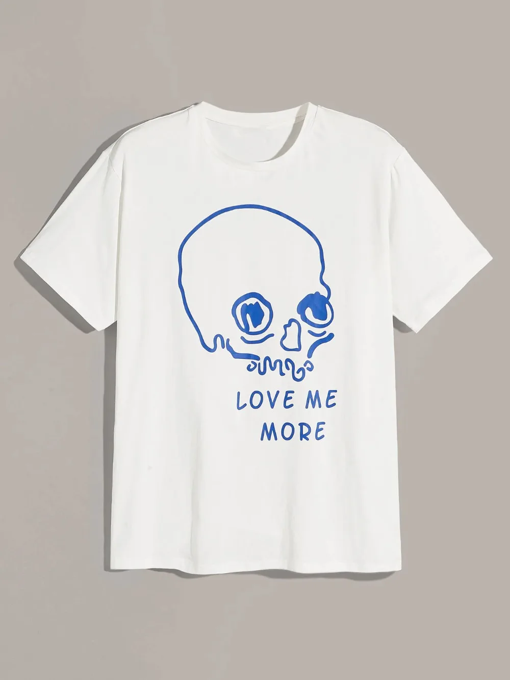 Футболка с надписью love me more гранж tumblr футболки эстетичный Графический хлопковый