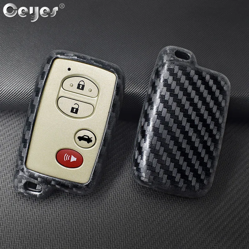 

Ceyes Car Styling Key Covers Remote Accessories Case For Toyota Avensis Prius Crown Land Cruiser Prado For Subaru Protect Shells