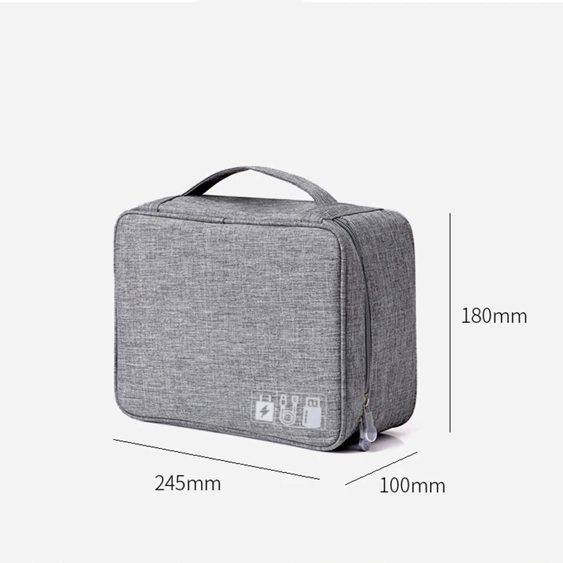 Цифровые сумки для хранения, органайзер, USB гаджеты, кабели, провода, зарядное устройство, батарея питания, портативная косметичка на молнии, чехол, аксессуары