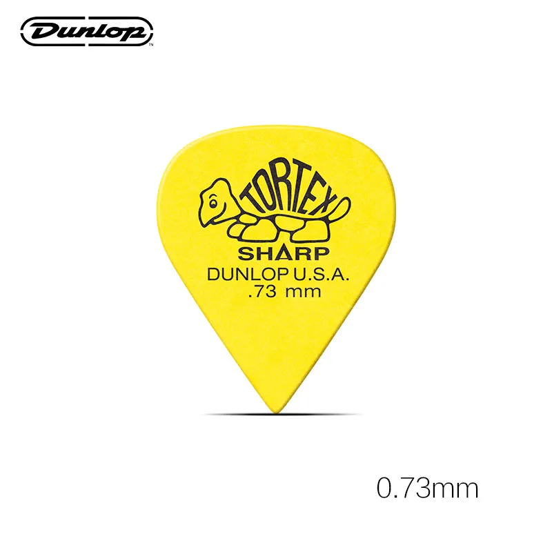 0.73mm Dunlop медиатор для акустической, электро-и бас-гитары, аксессуары для классической гитары 0,73-1,35 мм - Цвет: 0.73mm