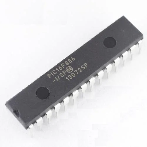 2 шт. PIC16F886-I/SP PIC16F886 DIP-28 MCU IC хорошее качество | Электроника