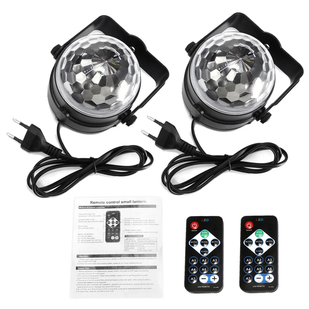 Lightme dj свет диско 3 Вт мини led прожектор ac90-240v 200-220lm этап световой эффект для партии