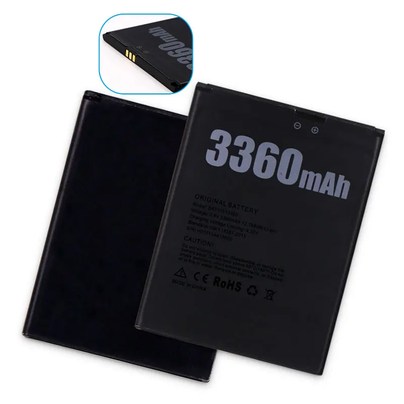 Аккумулятор Mcdark 3360 мАч BAT17613360 Для Doogee X30|Аккумуляторы для мобильных телефонов| |