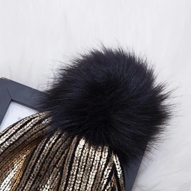 Лидер продаж 2018 осенне зимние бронзовые шапки шапка унисекс вязаные шерстяные