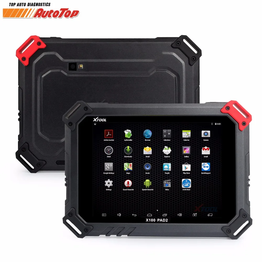 Высокое качество XTOOL X100 PAD2 с EPB EPS OBD2 одометр Автомобильный ключ программатор