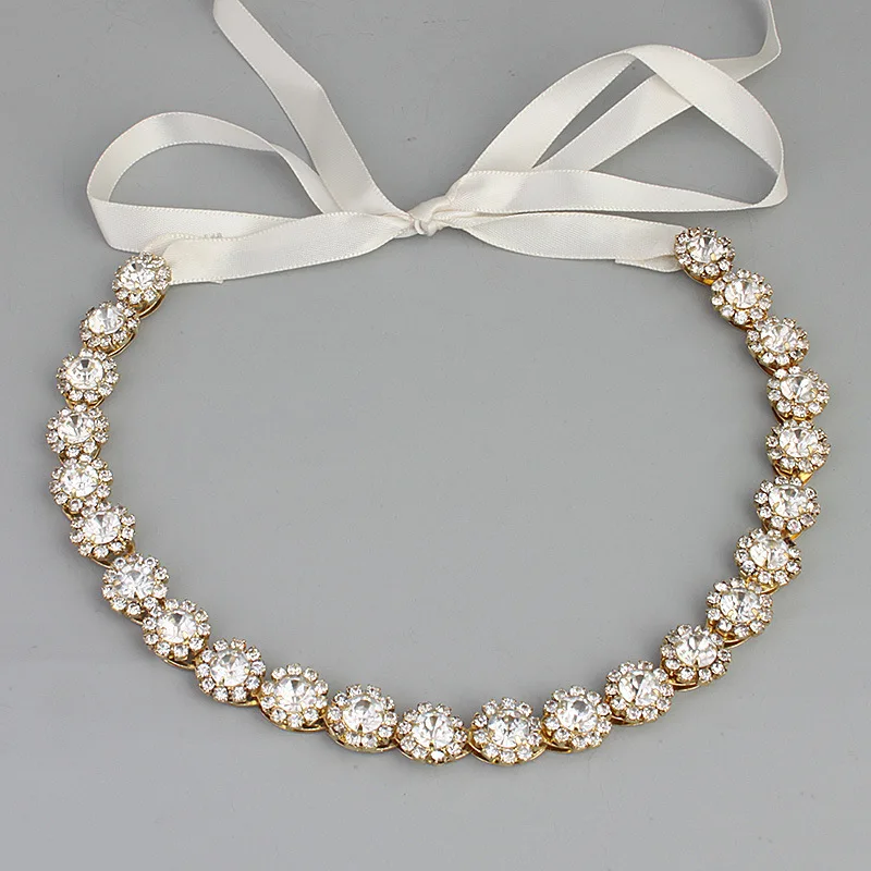 Bride Hair Band Pearl Crytal Headband Wedding Bridal Accessories Tiara Ornaments | Свадьбы и торжества