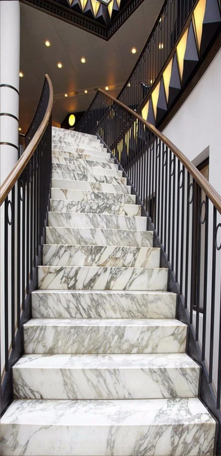 False Stone Stairs 3D Wall Murals Stickers Door Sticker Wallpaper Decals Home Decoration July068 | Дом и сад