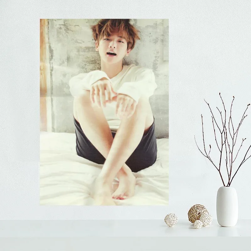 Новое поступление exo baekhyun холст постер горячая распродажа для картины на