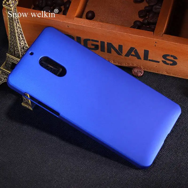 Snow Welkin для Nokia6 много цветов роскошный прорезиненный матовый пластиковый жесткий