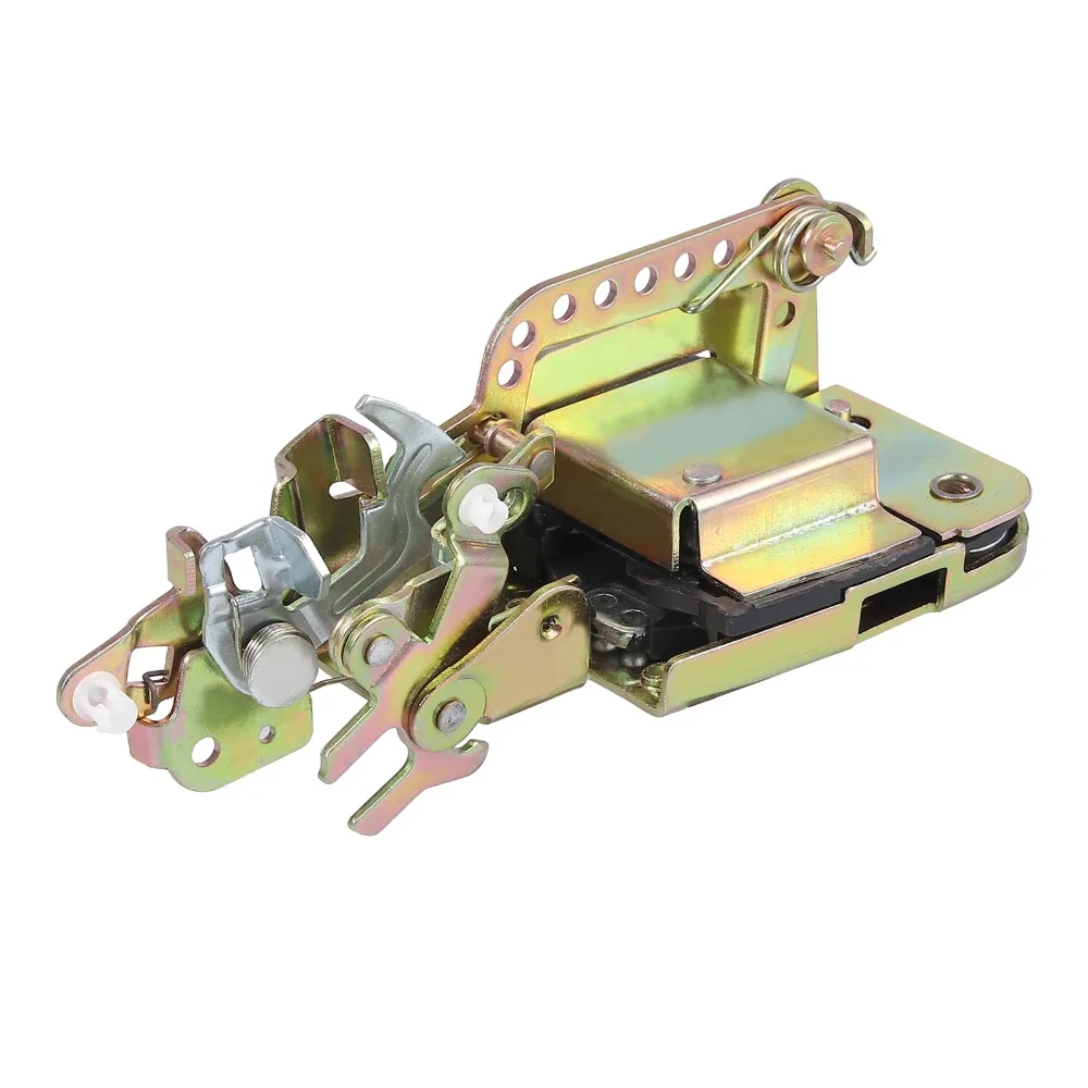 Механизм замка передней правой двери Justech 701837016D для VW Transporter T4 1990 2003 Золотой