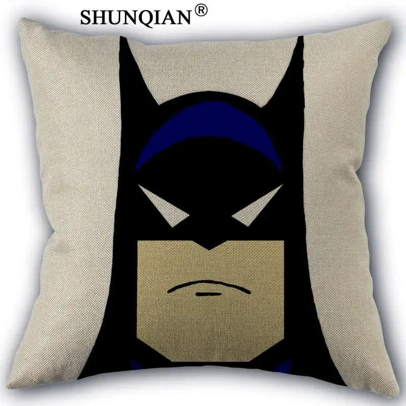 Pillow case WJY420 Marvel Бэтмен наволочки пользовательские хлопок наволочки декоративные красоты домашнего интерьера индивидуальные подушку - Цвет: Pillow case