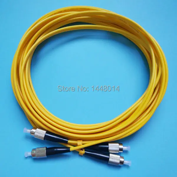 5pcs wholesale large format solvent printer JHF Phaeton Infiniti Gongzheng GZ 6M length double line fiber optical cable | Компьютеры и