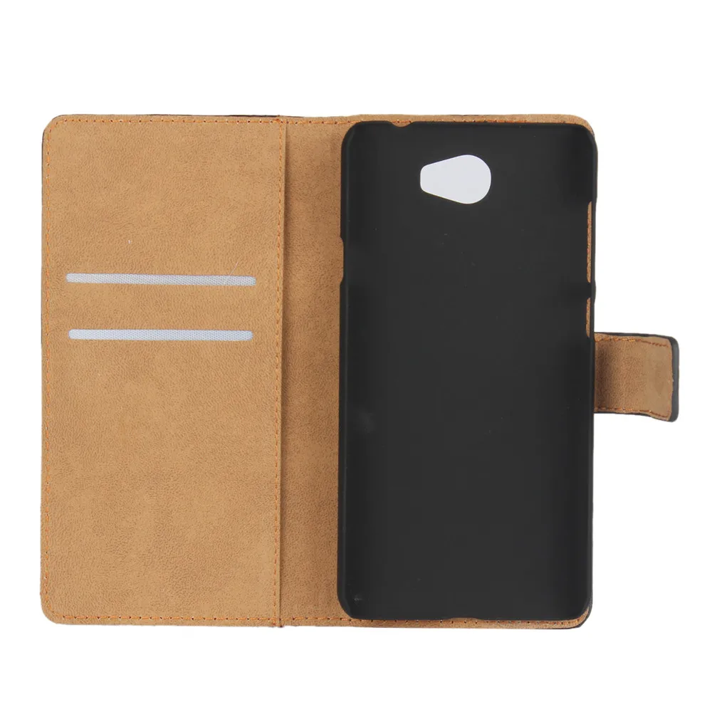 Роскошный компактный чехол-кошелек из натуральной кожи Y6 2 для Huawei Y5 Y5II