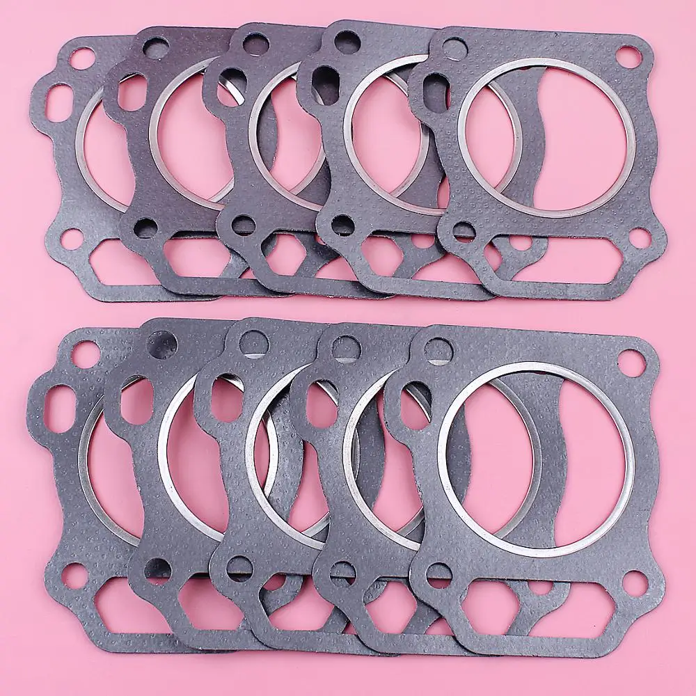 10pcslot cylinder head gasket for honda gx270 9hp 270cc gx 270 4 stroke engine replacement spare tool part free global shipping