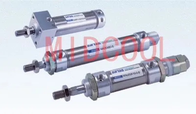 Mini air cylinder MA25-15 stainless steel bore 25mm stroke 15mm double acting small pneumatic | Обустройство дома