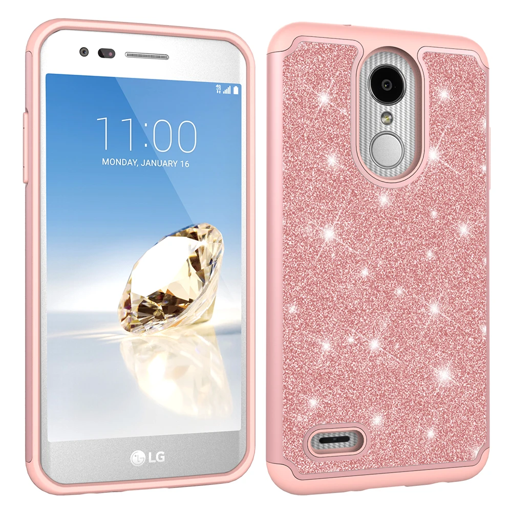 Чехол для телефона LG G7 ThinQ Fit One X Power2 Q Stylo 4 K8 K10 2018 2017 Q7 Plus Жесткий задней панели 2 в 1