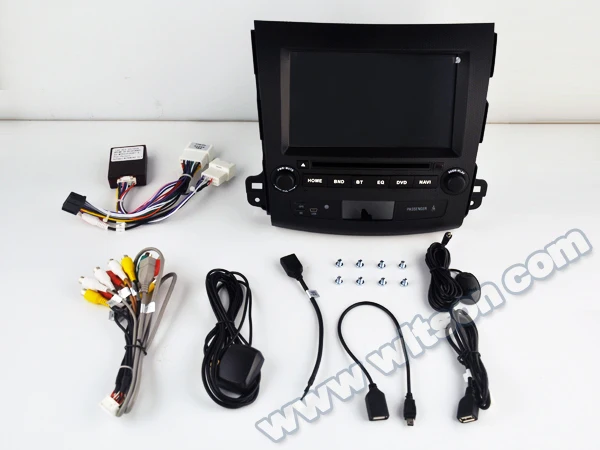 WITSON Android 10 0 2 Гб RAM 16 FLASH CAR RADIO для MITSUBISHI OUTLANDER PEUGEOT 4007 CITROEN C CROSSER + DAB OBD TPMS