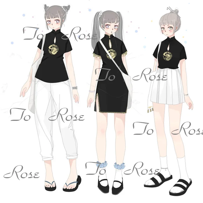 Крутой дракон вышивка черный Чонсам Рок Панк китайское винтажное платье Ципао