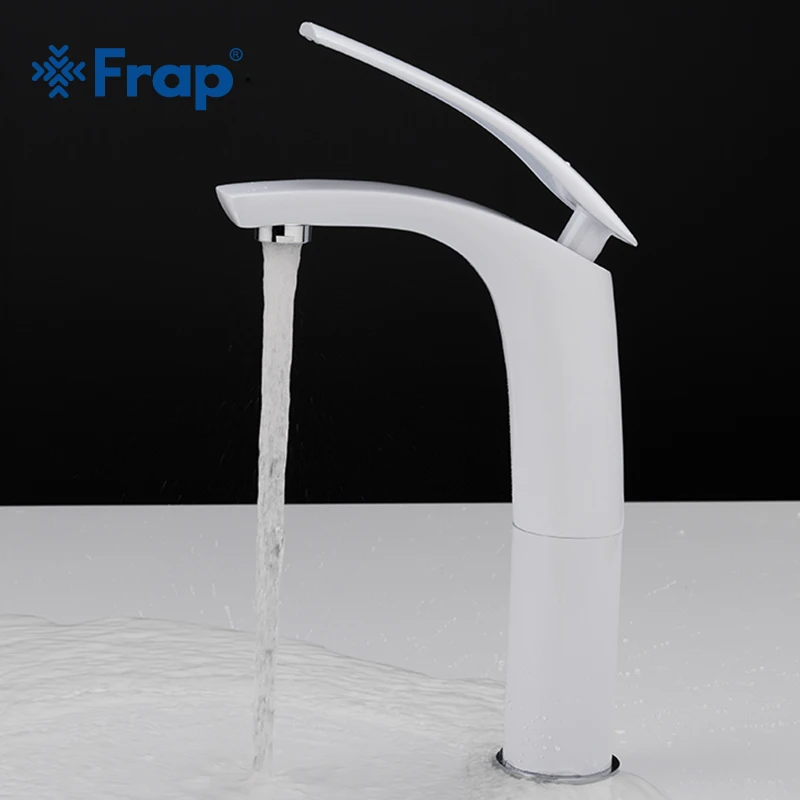 Смеситель для раковины Frap Y10154 кран холодной и горячей воды одна ручка