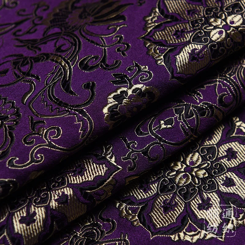 

SMTA 50*150cm Brocade Satin Fabric The Cloth Patchwork Fabrics By The Meter Cotton Cloth Patchwork Accessories D30