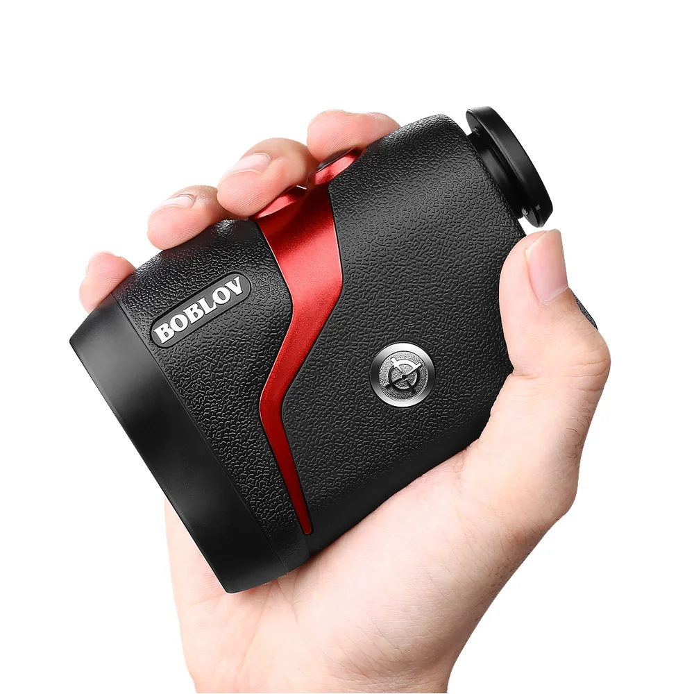 BOBLOV 600m Golf Range Finder with Slope 600 Yards 6X Monocular Golf Hunting Range Finder Monocular Laser Rangefinders with Bag