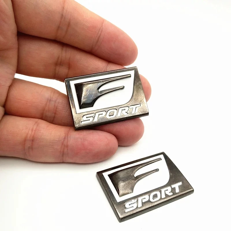 2 шт./компл. маленький металлический F Sport F-sport эмблема переоборудования Tail 3D