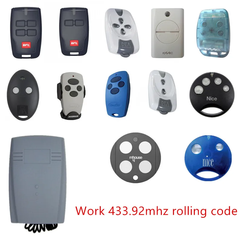 Бесплатная доставка РФ Универсальный Приемник bft mittto B RCB 02 kleio RCA faac XT4 433 rcbe RC