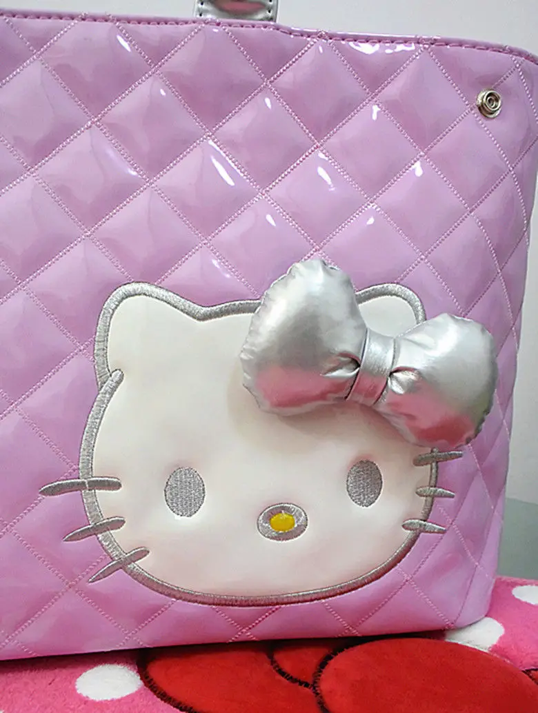 Новая женская большая сумка Hello Kitty через плечо для покупок yey-16011P | Багаж и сумки