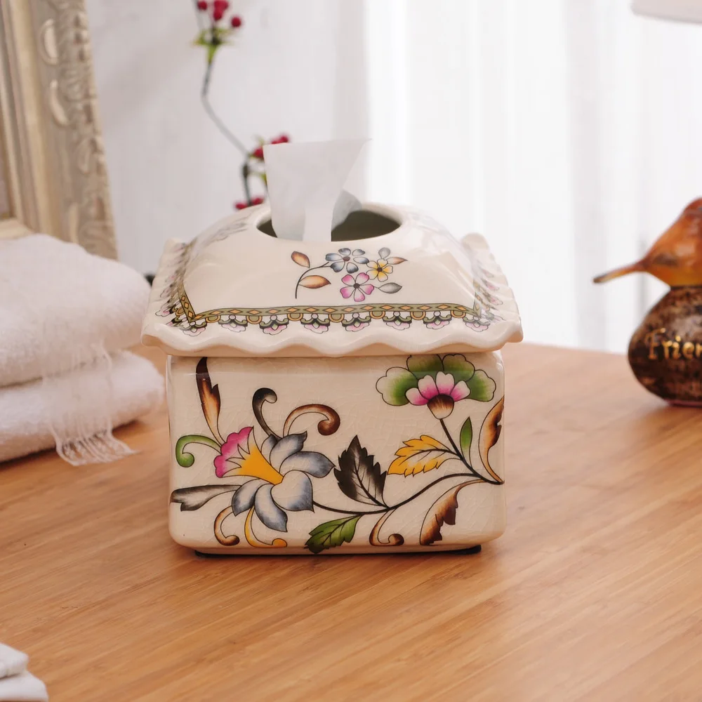 Набор для украшения дома из керамики в европейском стиле|box box|box creativebox ornaments |