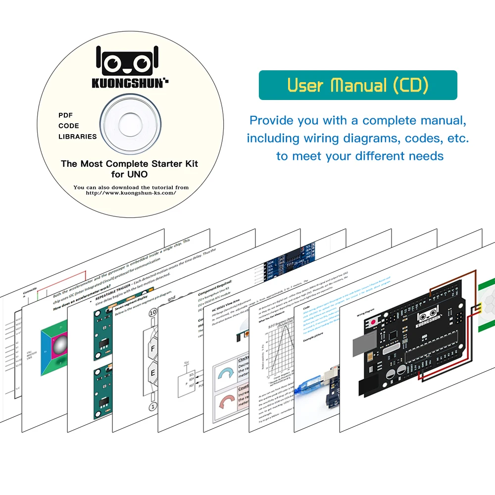 Супер стартовый набор для Arduino UNO R3 с компакт-диском обучающий Электронный Набор DIY с обучающим паровым набором детский подарок