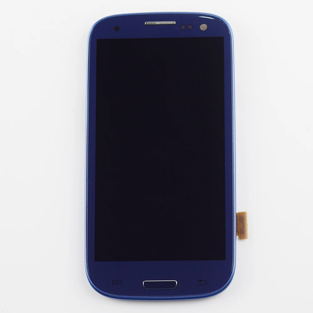 Для Samsung Galaxy S3 Neo ЖК сенсорный экран дигитайзер в сборе рамка для i9300 дисплей i9301