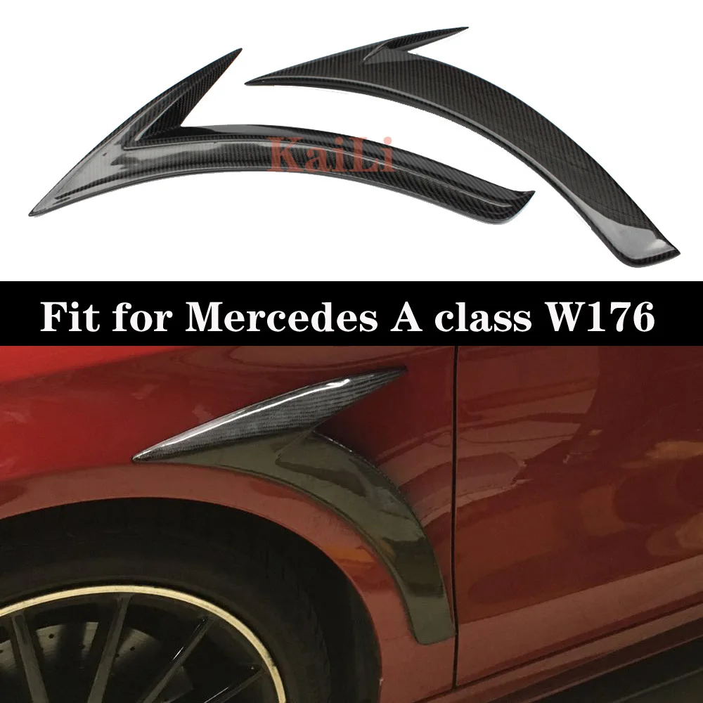 Сплиттер переднего бампера для Mercedes Benz W176 A200 A250 A45 1 пара|Амортизаторы| |
