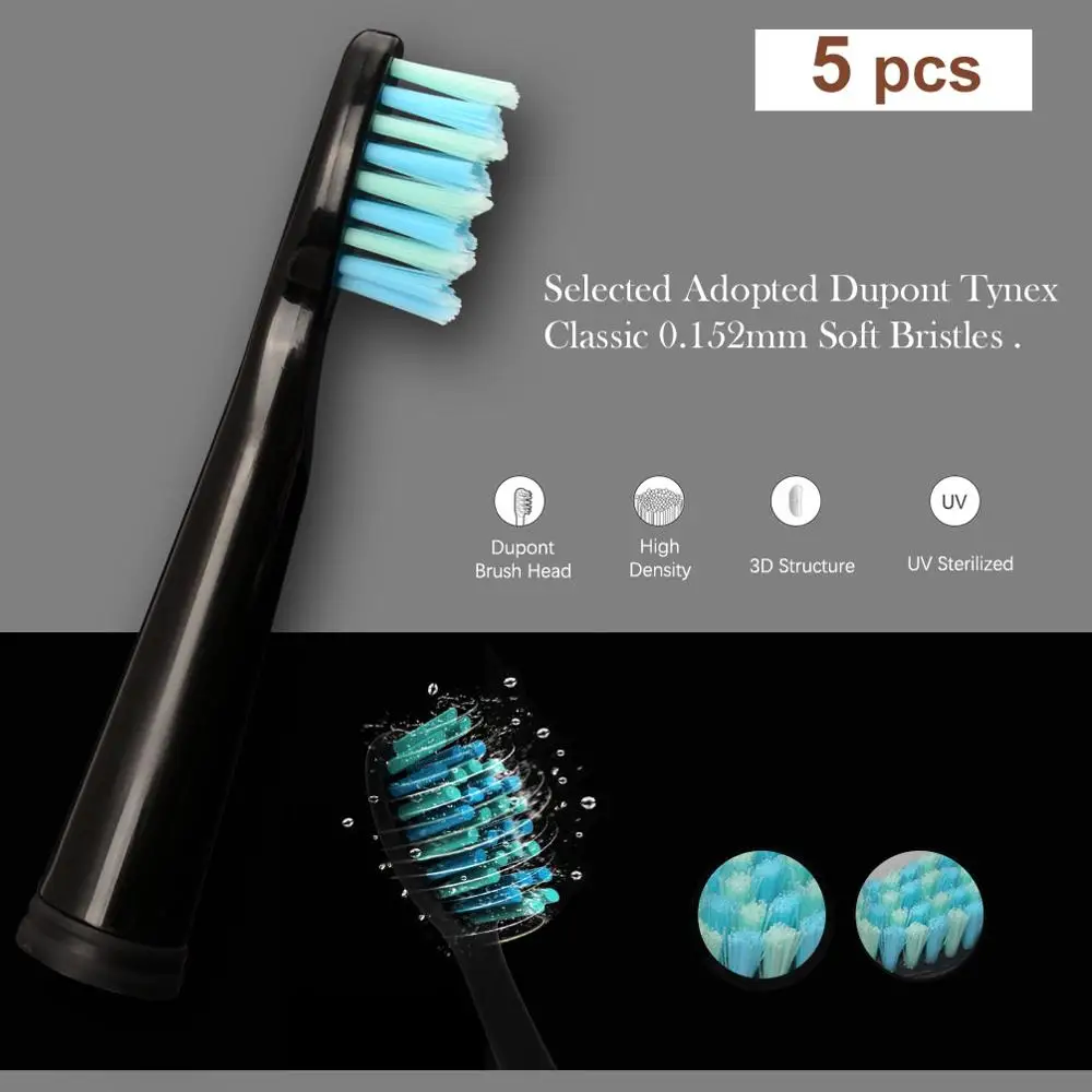 Сменные головки для электрической зубной щетки Seago подходят SG551 SG515 SG958 SG949 SG507