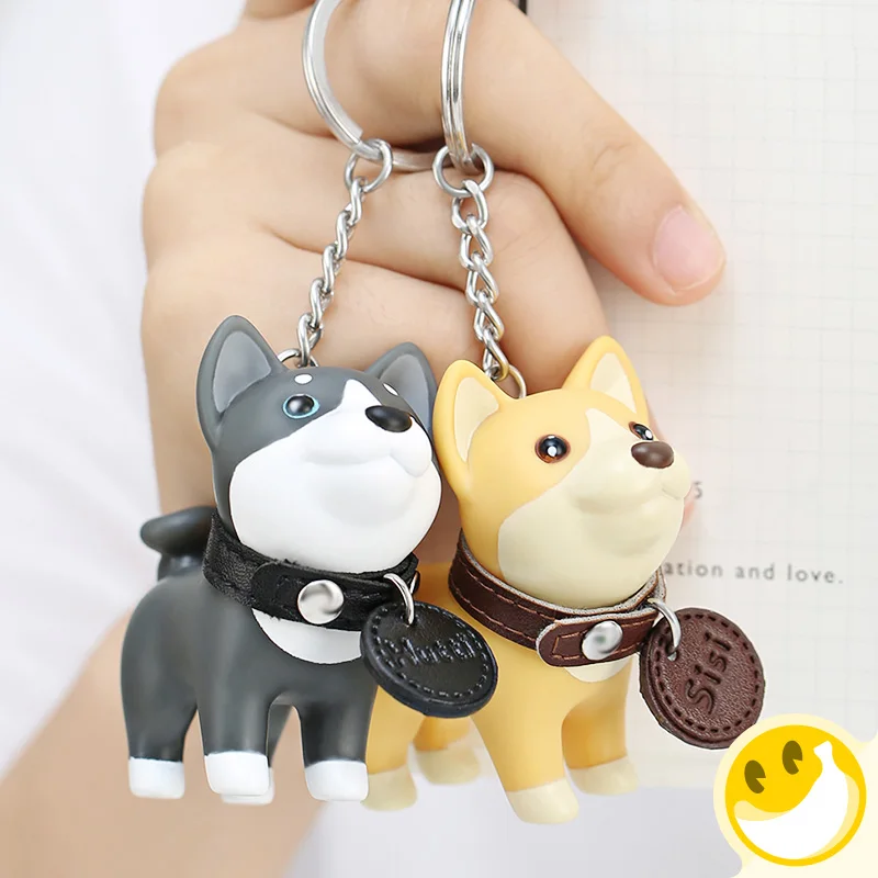 Подвески для автомобиля в виде милой собаки Шиба ину|key rings for car|key pendant carcar ring |