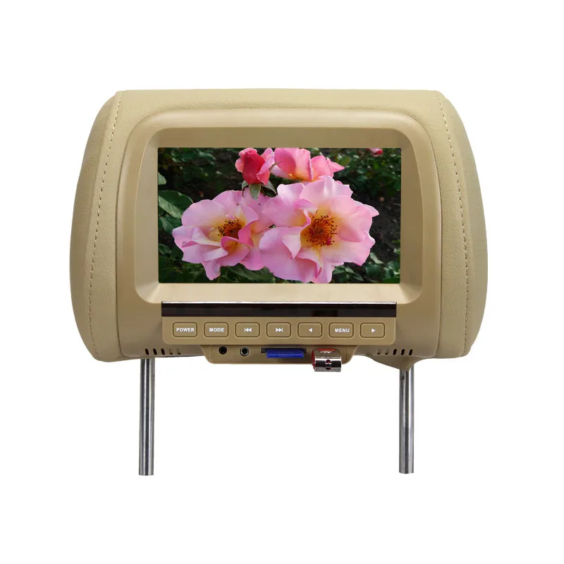 7 дюймовый TFT ЖК Экран Автомобильные видеотовары общий монитор на подголовник