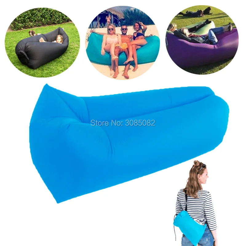 Новый сад пляжные 210D складной спальный мешок ленивый Водонепроницаемый